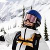 Smith Optics Squad MAG Goggles ChromaPop Everyday Rose Gold Mirror - Black Frame view 5