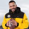 ActionHeat Pittsburgh Steelers 5V Men's Colorblock Puffer Battery Heated Jacket view 3