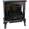 World Marketing Comfort Glow The Sanibel 3-Sided Infrared Quartz Electric Stove - Black view 6
