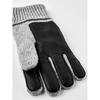 Hestra Men's Raggwool Deerskin Knitted Gloves view 5