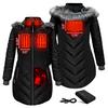 ActionHeat Cincinnati Bengals 5V Women's Long Puffer Battery Heated Jacket view 2