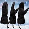 Milwaukee Leather Men's Heated Leather/Textile Winter Gloves with Battery/Harness Wire and i-Touch view 2