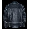 Milwaukee Leather Men's Vintage Distressed Triple Vented Jacket view 4