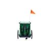 Thule Cadence 2-Seat Bike Trailer - Green view 2