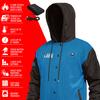 ActionHeat Detroit Lions 5V Battery Heated Varsity Jacket view 4