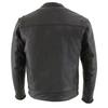 Milwaukee Leather Men's Cool-Tec Real Leather Scooter Style Motorcycle Jacket with Utility Pockets view 1