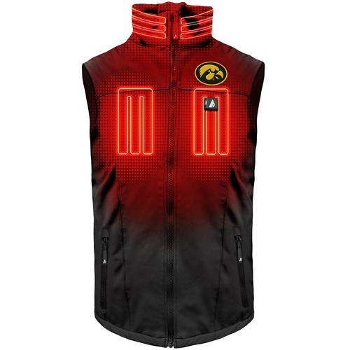 ActionHeat Iowa Hawkeyes 5V Men's Softshell Battery Heated Vest