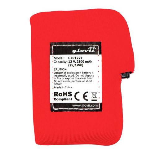 Glovii GLP1121 Battery for Heated Motorcycle Gloves GDB