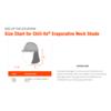 Ergodyne Chill-Its 6670CT Hard Hat Neck Shade with PVA view 3