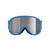 POC POCito Retina Kid's Ski Goggles Partly Sunny Silver Lens - Fluorescent Blue Frame view 1