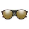 Smith Optics Venture Sunglasses ChromaPop Glass Polarized Bronze Mirror - Matte Tortoise Frame view 1