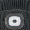 SealSkinz Heydon Waterproof Cold Weather LED Roll Cuff Beanie Hat view 1