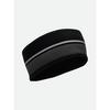 Nathan HyperNight Reflective Headband - Black/Geo Print view 2