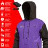 ActionHeat Minnesota Vikings 5V Battery Heated Varsity Jacket view 4
