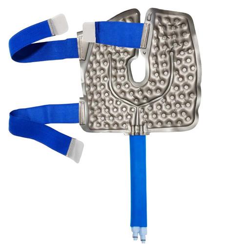 Polar Products Active Ice 3.0 Cold Therapy Knee, Ankle, Elbow Pad with Elastic and Velcro Belts- Cooler System NOT included