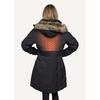FNDN Women's Heated Parka with Built-in Heated Gloves view 4