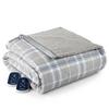 Shavel Micro Flannel The Modern Reverse to Sherpa Electric Heated Blanket - King view 2