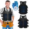 Open Box AlphaCool Frosty Mesh Ice Vest with Replacement Ice Packs view 2