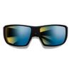 Smith Optics Guide's Choice Sunglasses ChromaPop Glass Polarchromic Yellow Blue Mirror - Matte Black Frame view 1