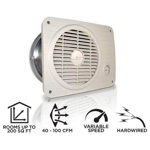 Suncourt ThruWall Room to Room Fan Hard Wire
