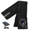 ActionHeat Baltimore Ravens 5V Battery Heated Scarf view 2