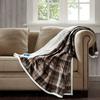 Woolrich Tasha Oversized Mink to Berber Heated Throw - 60