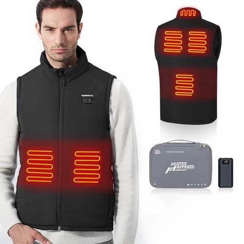 Kemimoto Men's Classs Dual Power Heated Vest