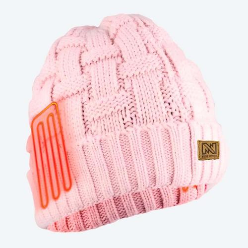 Mobile Warming Heated Cable Knitted Beanie