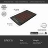 HealthyLine Jet PEMF Far Infrared Heated Mat - 40x24 Inch view 2