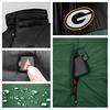 ActionHeat Green Bay Packers 5V Men's Colorblock Puffer Battery Heated Vest view 4