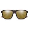 Smith Optics Embark Sunglasses ChromaPop Bronze Mirror - Matte Tortoise Frame view 1