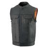 Milwaukee Leather Men's Cool-Tec Club Style Dual Closure Motorcycle Rider Vest view 8
