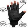 Glacier Glove Stripping/Fighting Fingerless Gloves view 1