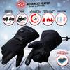 Milwaukee Leather Men's Heated Leather/Textile Winter Gloves with Battery/Harness Wire and i-Touch view 3