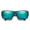 Smith Optics Guide's Choice XL Sunglasses ChromaPop Glass Polarized Opal Mirror - Matte Pacific Frame view 1