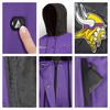 ActionHeat Minnesota Vikings 5V Battery Heated Varsity Jacket view 5
