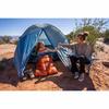 Kelty Discovery Element 4 Person Tent - Iceberg Green/Agean Blue view 5