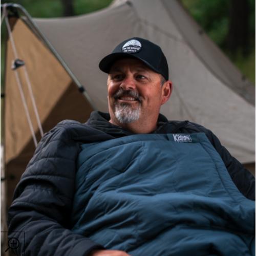 The Cozee Kodiak Battery Powered Heating Blanket - Slate Grey