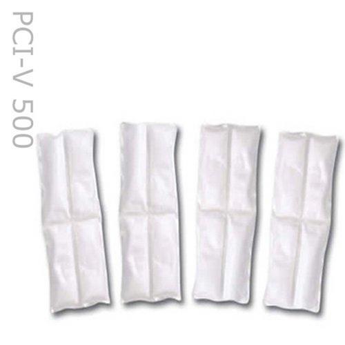 Polar Products Extra Set of Cool58 500 Gram Standard Vest Cooling Packs, Pack Set 4