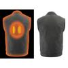Milwaukee Leather 7.4V Men's Leather Club Style Vest with Heated and Cool Technology view 3