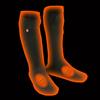 NexGen 7.4V Men's Heated Sock Liners w/ Top & Bottom Heating Elements view 3