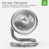 Vornado 623DC Polar Energy Smart Mid-Size Air Circulator Fan with Variable Speed Control - White view 3