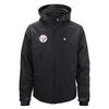 ActionHeat Pittsburgh Steelers 5V Men's Softshell Battery Heated Jacket view 1