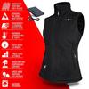 Open Box ActionHeat 5V Women's Performance Fleece Battery Heated Vest view 3