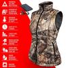 Open Box ActionHeat 5V Women's Battery Heated Hunting Vest view 3