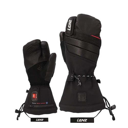 Lenz Men's Heated Gloves Lobster 9.0 Finger Cap