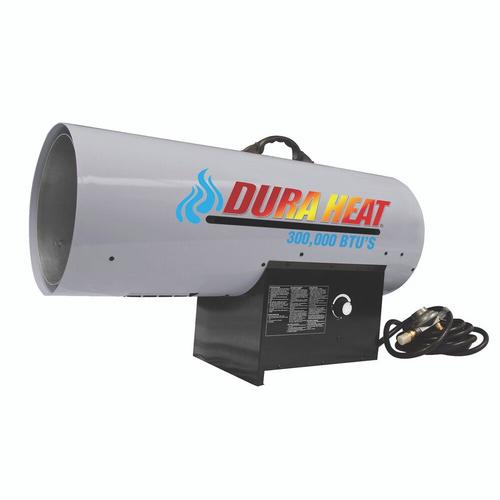 World Marketing 300K BTU Propane(LP) Forced Air Heater - Interrupted Spark Ignition/Cream