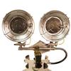 World Marketing Double Burner Tank Top Heater with Tip-over Shut-off - Match Ignition/Silver view 5