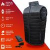 Open Box Aheata 7V Men's Heated Vest with Battery Pack view 3