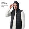 Kemimoto Men's Heated Vest with Heated Hood view 2